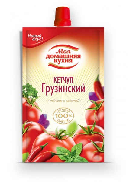 Кетчуп Грузинский дой-пак 230 гр*26 ГЖК Кетчуп Грузинский дой-пак 230 гр*26 ГЖК